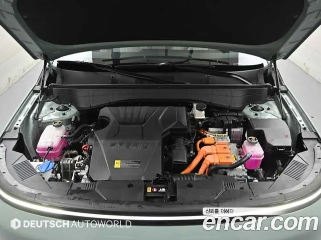 HYUNDAI KONA HYBRID 2024 — 67 750 км, тёмно-зелёный, Корея — под ключ — фото 6