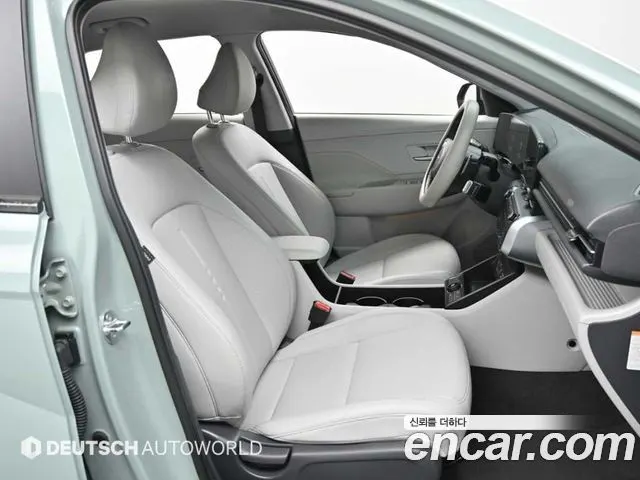 HYUNDAI KONA HYBRID 2024 — 67 750 км, тёмно-зелёный, Корея — под ключ — фото 10