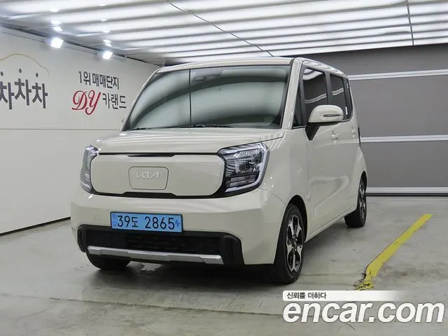 KIA KIA RAY EV 2024 — 28 098 км, белый-перламутр, Корея — под ключ — фото 12
