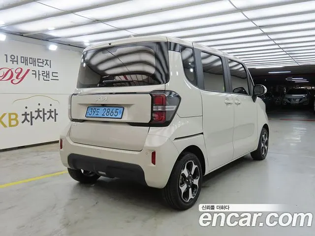 KIA KIA RAY EV 2024 — 28 098 км, белый-перламутр, Корея — под ключ — фото 4