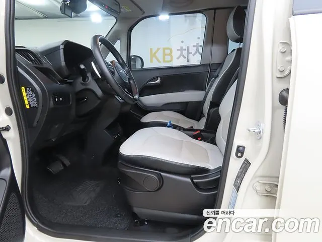 KIA KIA RAY EV 2024 — 28 098 км, белый-перламутр, Корея — под ключ — фото 5