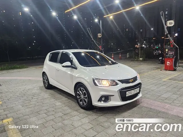 CHEVROLET AVEO HATCHBACK 2018 — 48 000 км, Корея — под ключ — фото 1