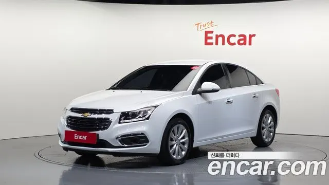 CHEVROLET AMAZING NEW CRUZE 2016 — 47 370 км, белый, Корея — под ключ — фото 1