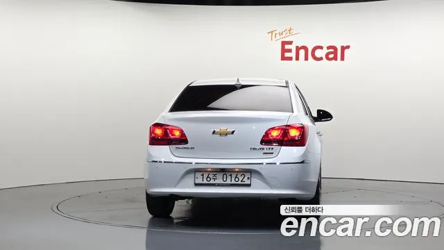 CHEVROLET AMAZING NEW CRUZE 2016 — 47 370 км, белый, Корея — под ключ — фото 4