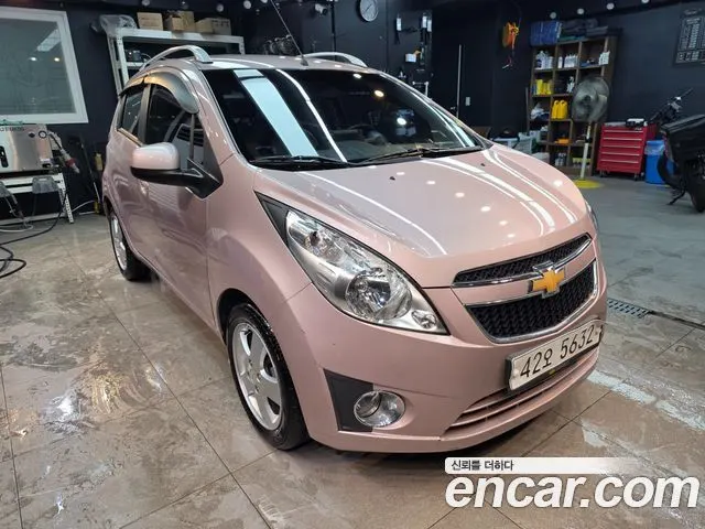 CHEVROLET MATIZ CREATIVE 2011 — 73 090 км, розовый, Корея — под ключ — фото 2