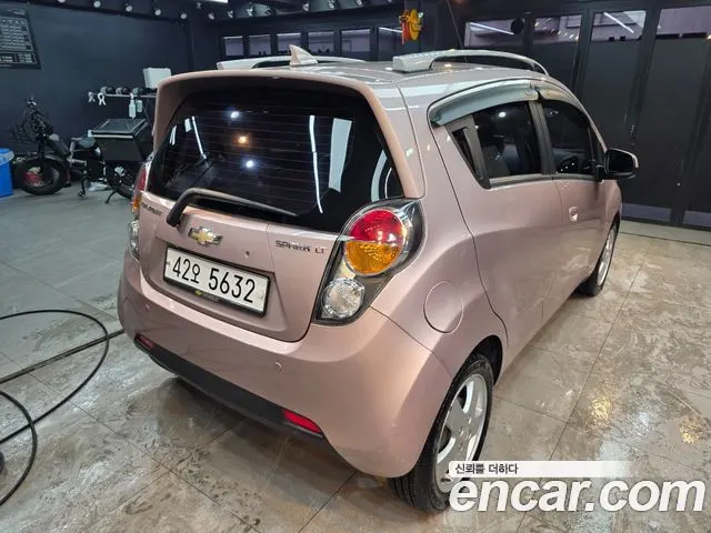 CHEVROLET MATIZ CREATIVE 2011 — 73 090 км, розовый, Корея — под ключ — фото 6