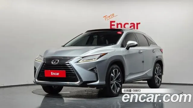 LEXUS RX350 2016 — 106 688 км, серебристый, Корея — под ключ — фото 1