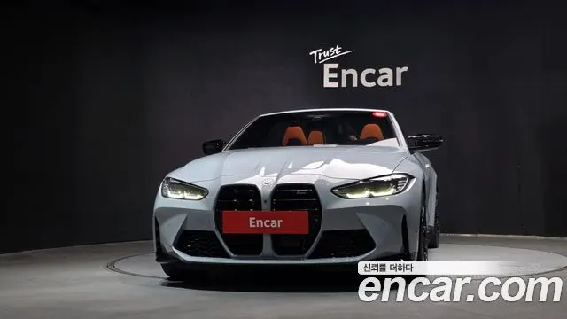 BMW M4 2023 — 18 380 км, светло-серебристый, Корея — под ключ — фото 3