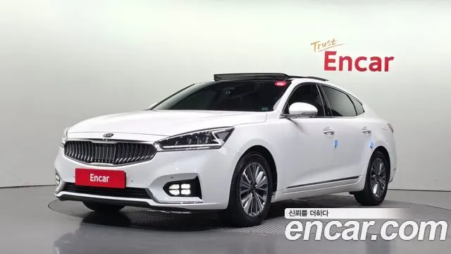 KIA K7 HYBRID 2018 — 144 226 км, белый, Корея — под ключ — фото 1