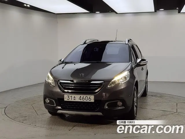 PEUGEOT 2008 2017 — 123 093 км, серебристо-серый, Корея — под ключ — фото 2