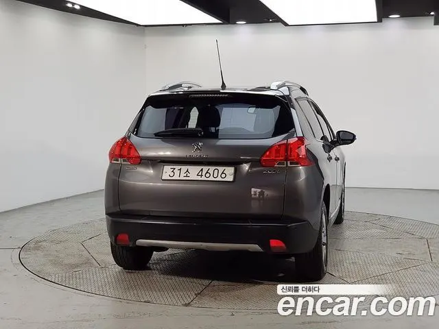 PEUGEOT 2008 2017 — 123 093 км, серебристо-серый, Корея — под ключ — фото 3
