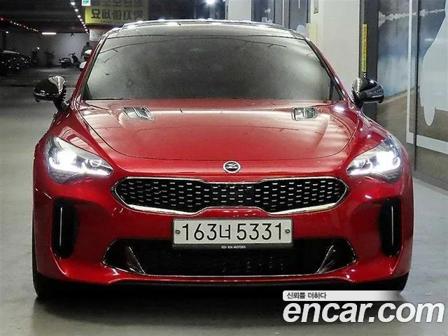 KIA STINGER MEISTER 2021 — 28 558 км, красный, Корея — под ключ — фото 2