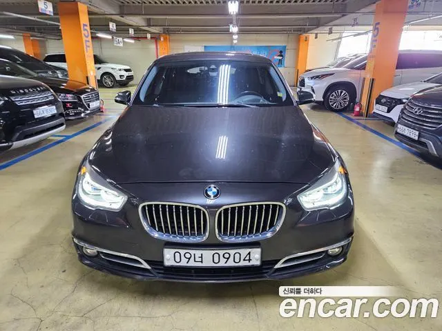 BMW 5 SERIES GT 2016 — 150 717 км, серый, Корея — под ключ — фото 2
