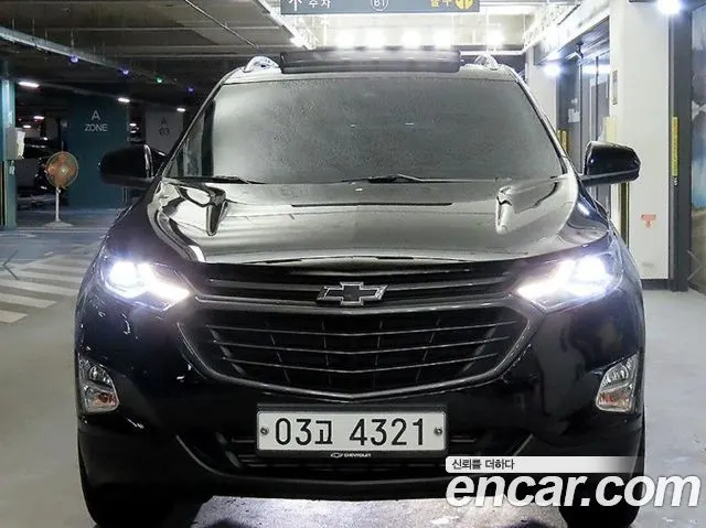 CHEVROLET EQUINOX 2019 — 70 554 км, чёрный, Корея — под ключ — фото 2