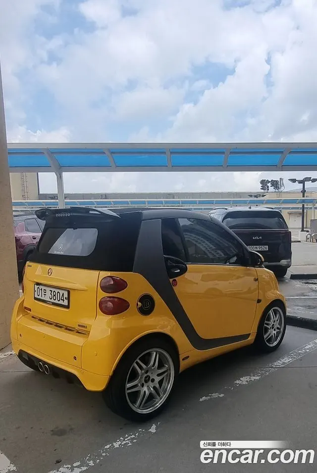 SMART FORTWO CABRIO 2012 — 145 000 км, жёлтый, Корея — под ключ — фото 2