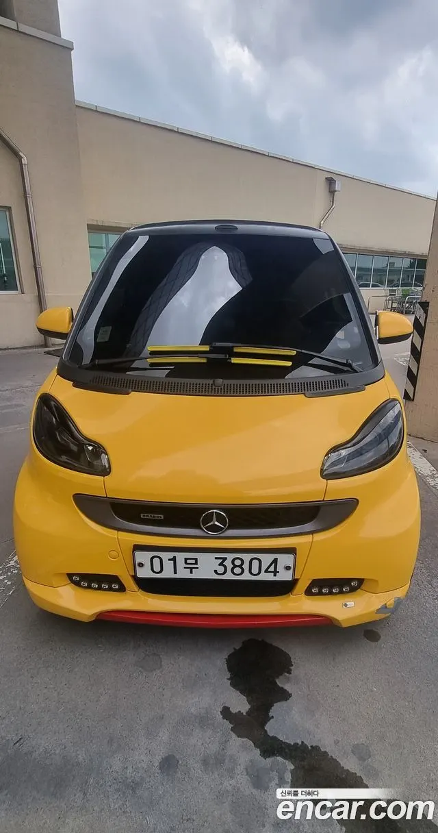 SMART FORTWO CABRIO 2012 — 145 000 км, жёлтый, Корея — под ключ — фото 3