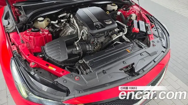 CADILLAC CT5 2020 — 105 734 км, красный, Корея — под ключ — фото 6
