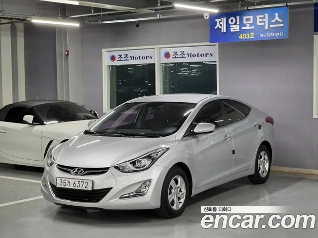 HYUNDAI AVANTE 2014 — 96 200 км, серебристый, Корея — под ключ — фото 11