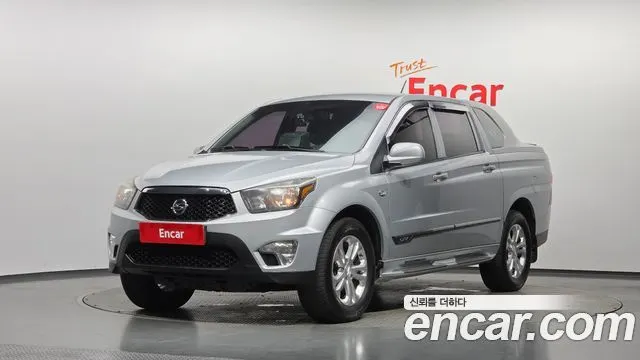 KGM KORANDO SPORTS 2016 — 159 043 км, серебристый, Корея — под ключ — фото 1