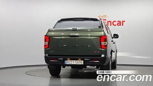 KGM REXTON SPORTS 2022 — 58 971 км, тёмно-зелёный, Корея — под ключ — фото 4