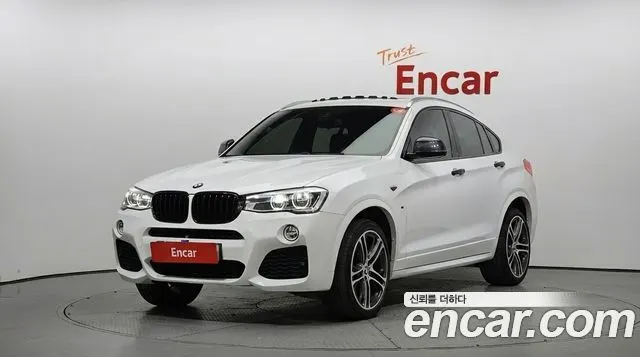 BMW X4 2018 — 192 588 км, белый, Корея — под ключ — фото 1