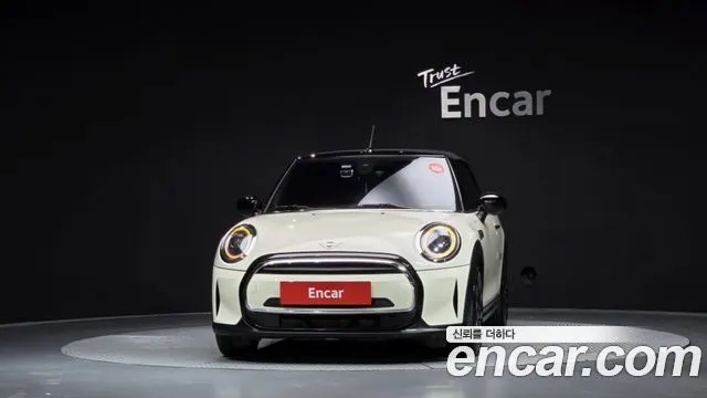 MINI COOPER CONVERTIBLE 2022 — 76 903 км, белый-перламутр, Корея — под ключ — фото 3