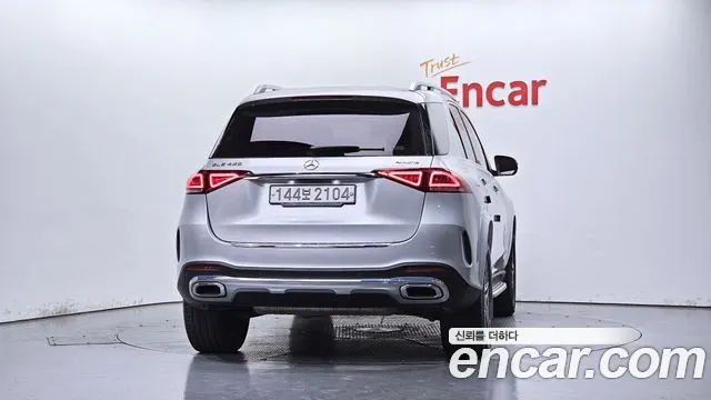 MERCEDES-BENZ GLE-CLASS W167 2019 — 40 986 км, серебристый, Корея — под ключ — фото 4