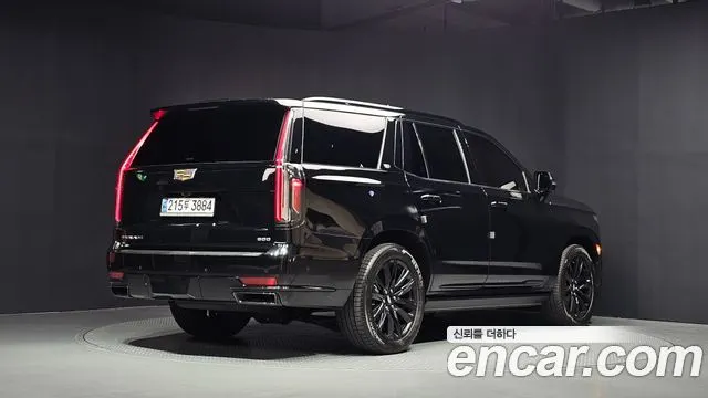 CADILLAC ESCALADE 2023 — 90 406 км, чёрный, Корея — под ключ — фото 2