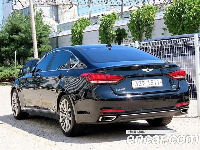 HYUNDAI GENESIS DH 2016 — 184 151 км, чёрный, Корея — под ключ — фото 3