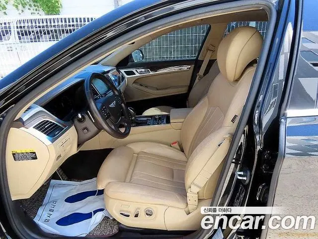 HYUNDAI GENESIS DH 2016 — 184 151 км, чёрный, Корея — под ключ — фото 5