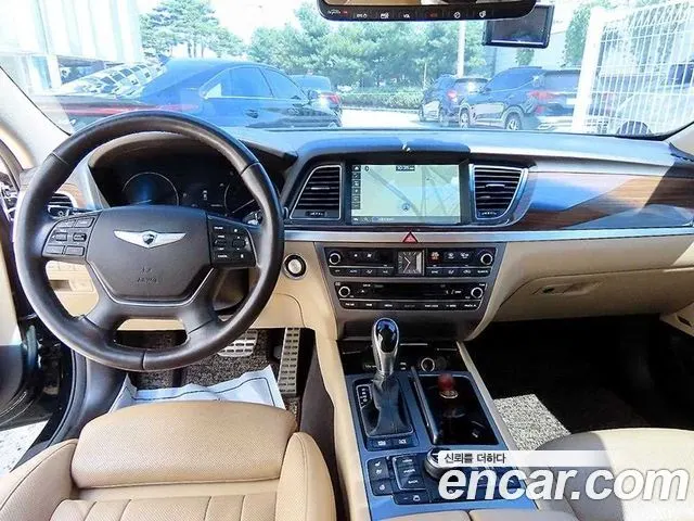 HYUNDAI GENESIS DH 2016 — 184 151 км, чёрный, Корея — под ключ — фото 7