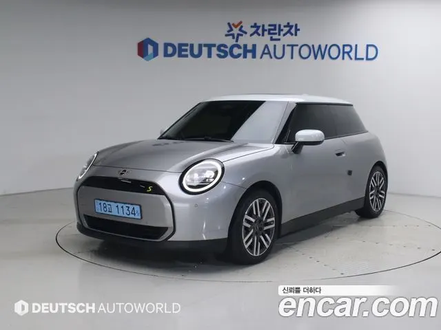 MINI COOPER ELECTRIC 2024 — 5 538 км, серебристо-серый, Корея — под ключ — фото 12