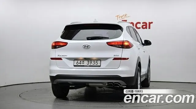 HYUNDAI TUCSON 2019 — 77 556 км, белый, Корея — под ключ — фото 4