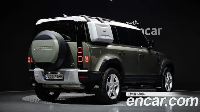LAND ROVER DEFENDER 2022 — 49 990 км, светло-золотистый, Корея — под ключ — фото 2