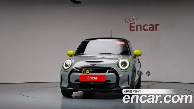 MINI COOPER ELECTRIC 2022 — 41 607 км, серебристо-серый, Корея — под ключ — фото 3