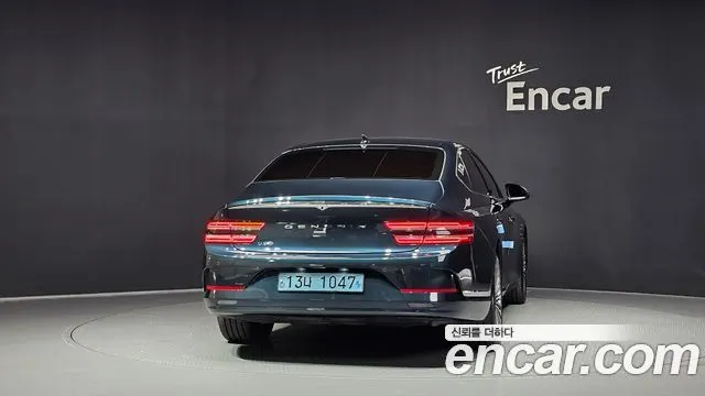GENESIS ELECTRIFIED G80 2023 — 83 504 км, тёмно-зелёный, Корея — под ключ — фото 4