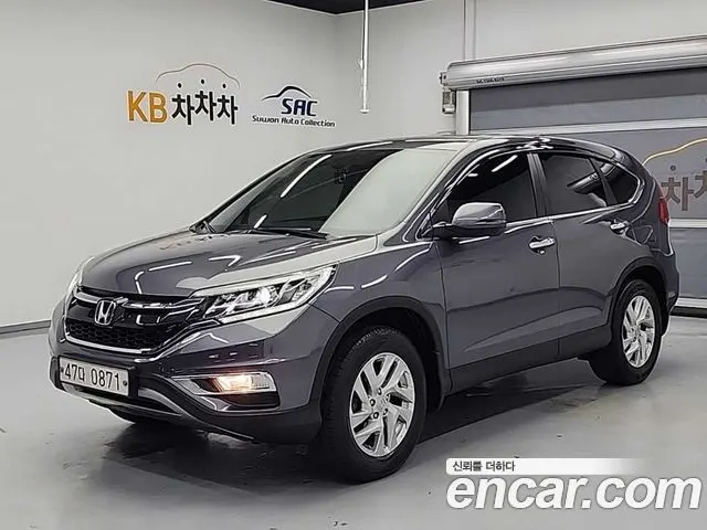 HONDA NEW CR-V 2015 — 85 639 км, серый, Корея — под ключ — фото 1