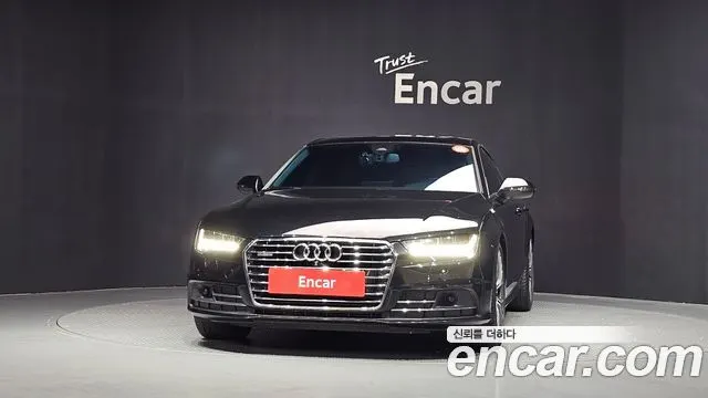 AUDI A7 2016 — 131 595 км, чёрный, Корея — под ключ — фото 3