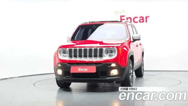 JEEP RENEGADE 2018 — 76 834 км, красный, Корея — под ключ — фото 3