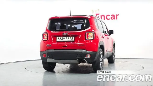 JEEP RENEGADE 2018 — 76 834 км, красный, Корея — под ключ — фото 4