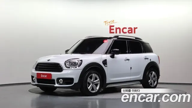 MINI COOPER COUNTRYMAN 2020 — 57 747 км, белый, Корея — под ключ — фото 1