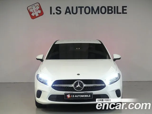 MERCEDES-BENZ A-CLASS W177 2019 — 44 000 км, белый, Корея — под ключ — фото 2