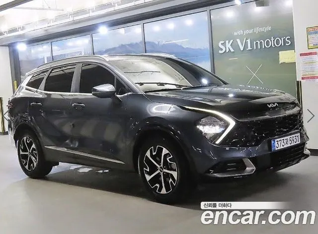 KIA SPORTAGE HYBRID 2022 — 55 291 км, серый, Корея — под ключ — фото 1
