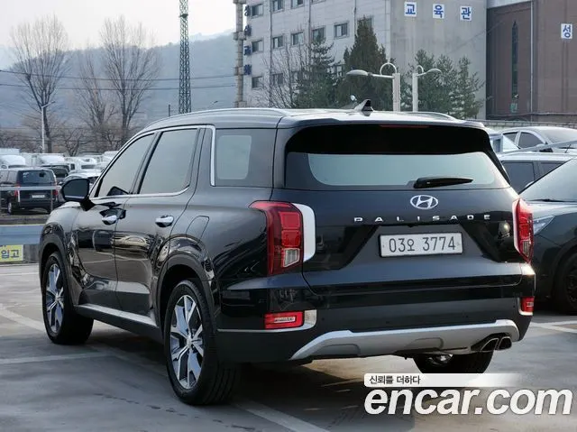 HYUNDAI PALISADE 2019 — 45 664 км, синий, Корея — под ключ — фото 2