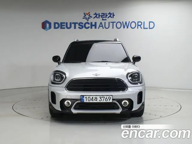 MINI COOPER D COUNTRYMAN 2023 — 90 303 км, серебристо-серый, Корея — под ключ — фото 3
