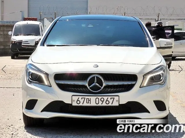 MERCEDES-BENZ CLA-CLASS C117 2016 — 117 476 км, белый, Корея — под ключ — фото 2