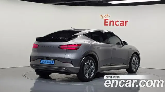 GENESIS GV60 2022 — 114 985 км, серебристо-серый, Корея — под ключ — фото 2