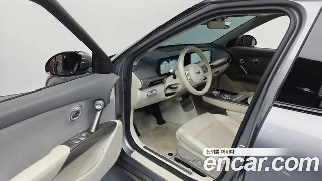 GENESIS GV60 2022 — 114 985 км, серебристо-серый, Корея — под ключ — фото 10