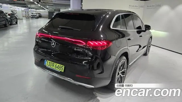 MERCEDES-BENZ EQE SUV X294 2025 — 1 458 км, чёрный, Корея — под ключ — фото 4