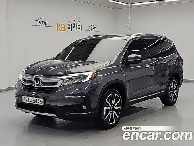 HONDA PILOT 2019 — 40 994 км, Корея — под ключ — фото 1